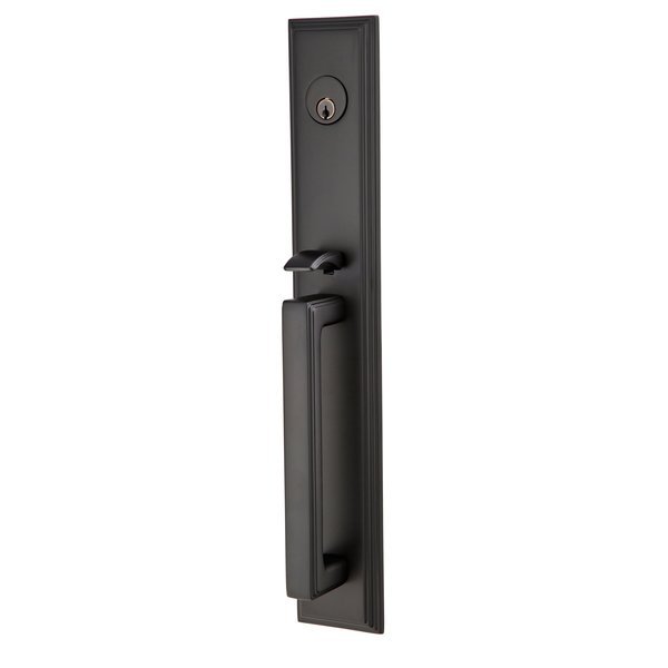 Flat Black Handleset, 4202ASUS19, EMTEK, Mfr# 4202ASUS19